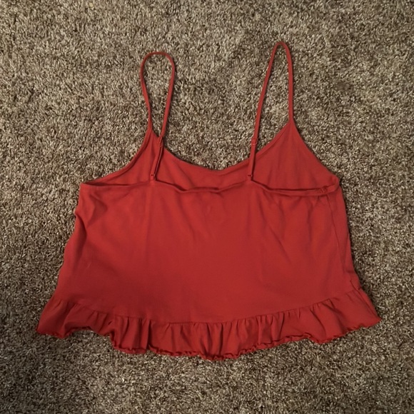 AE Tank Top with Ruffled Bottom - Picture 3 of 4